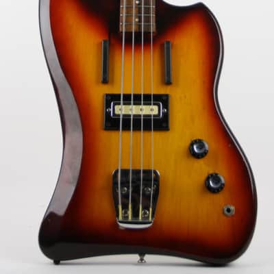 1966 Guild Jet-Star Bass Sunburst image 7