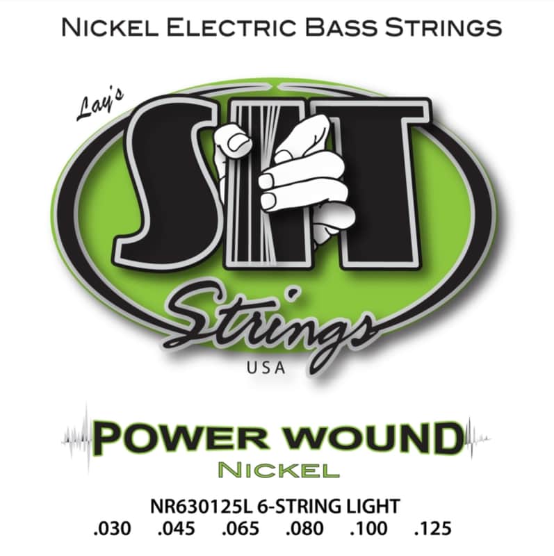 S.I.T. Strings NR630125L Powerwound Nickel Bass 6-String Light image 1
