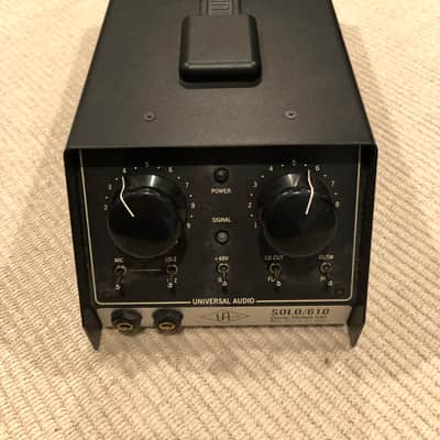 Universal Audio Solo/610 Desktop Tube Mic Preamp Owned by Eric Cannata of Young the Giant image 1