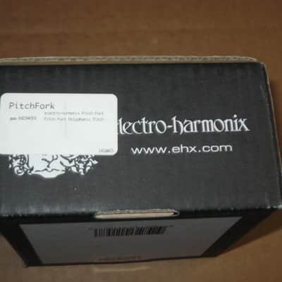 lightly handled Electro Harmonix EMPTY CARDBOARD BOX, original Owner's Manual , & bubble wrap ONLY for Pitch Fork Polyphonic Pitch Shifter	(NO pedal, NO power supply, NO warranty / registration paperwork) 2010s (specifically from 2014) image 14
