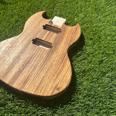 SHC - SG Style 7 string kit - natural shellac, oil stain, and matte poly image 10