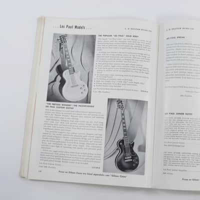 1956 L.D. Heater Catalog Music Company Catalog Gibson, Harmony, Kay, National, Etc. Case Candy image 8