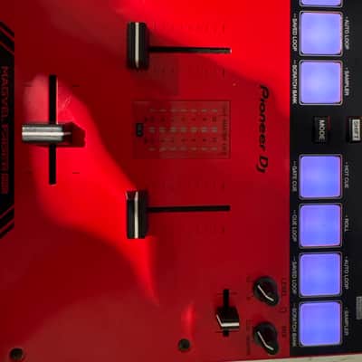 Pioneer DJM-S5 2-Channel Serato Digital Mixer 2022 - Present - Black / Red image 4