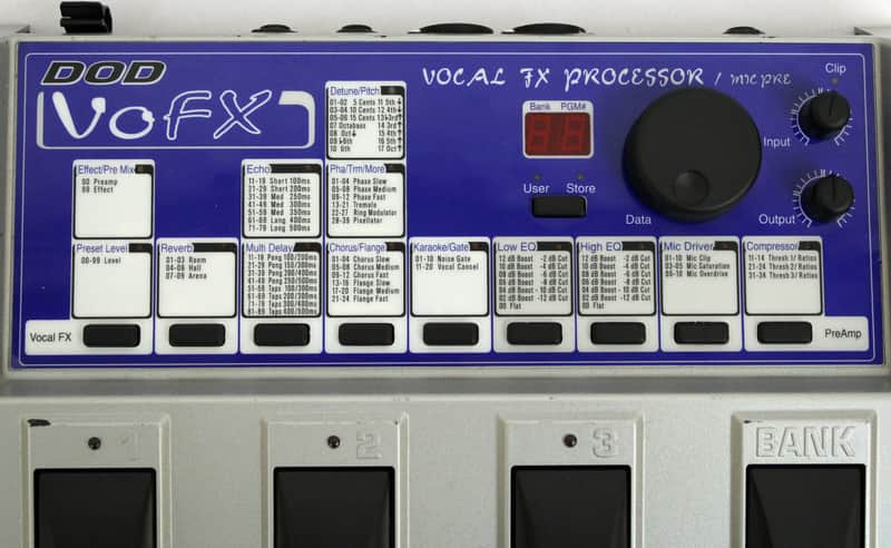 1998 DOD VOFX Vocal Effects Processor | Reverb