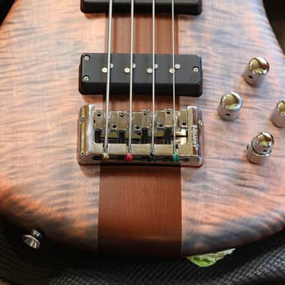 Spector Euro 4 RST Aguilar Electronics Electric Bass Sundown Glow + OGB image 5