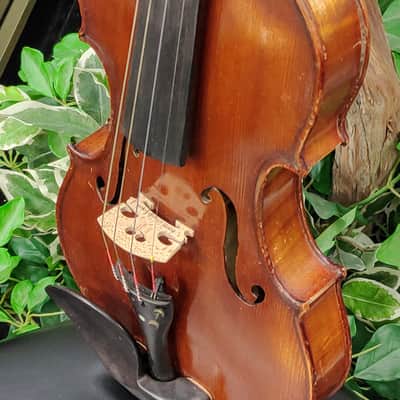A.S. Hill (Seattle) Violin No. 82 — 1924 — Amber-Red — with German Workshop Bow & Case image 11