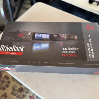 dbx DriveRack Series VENU360 Complete Loudspeaker Management