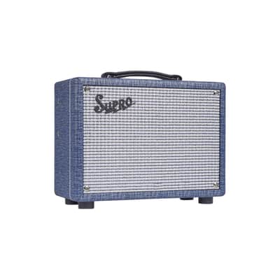 Supro 1606J '64 Super 5-Watt 1x8" Guitar Combo 2017 - Present - Blue Rhino image 3