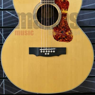 Guild Westerly Collection BT-258E Jumbo Natural Baritone 8-String Electro Acoustic Guitar image 1