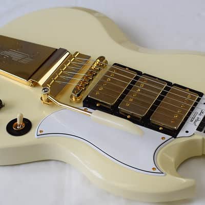 Gibson SG Custom 63 Classic White Maestro 3PU image 10