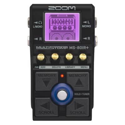 Zoom MS-80IR Plus MultiStomp Amp and Cabinet Modeler Guitar Effects Pedal image 1