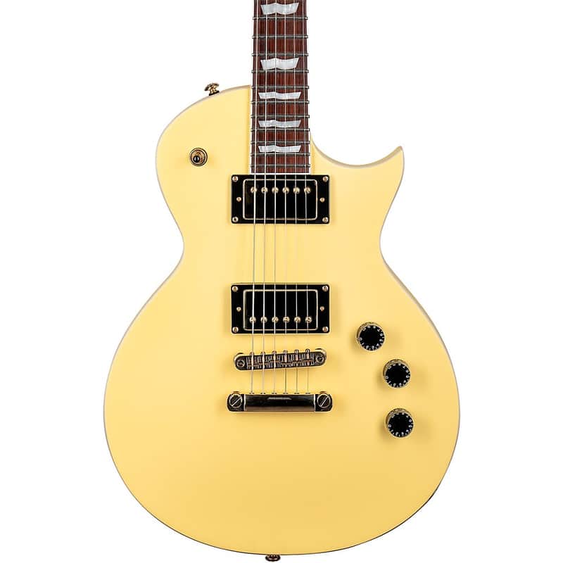ESP LTD EC-256 Electric Guitar Regular Vintage Gold Satin image 1