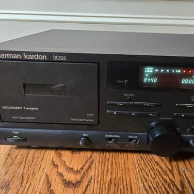 harmon/Kardon DC520 dual cassette deck Mid-2000s - Black image 2