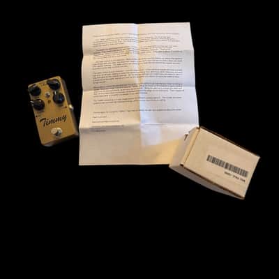 Paul Cochrane Timmy Overdrive Pedal | Reverb Romania