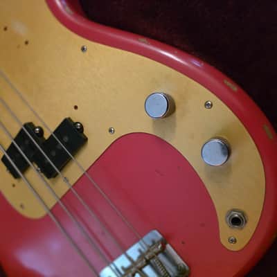 Fender Road Worn '50s Precision Bass 2009 - 2016 - Fiesta Red image 3