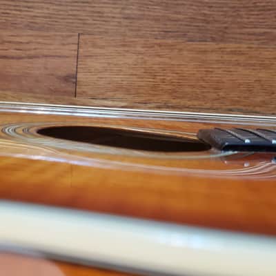 Alvarez Yairi DY87-12VS 12 string acoustic electric guitar - DY Flamed Vintage Sunburst image 11