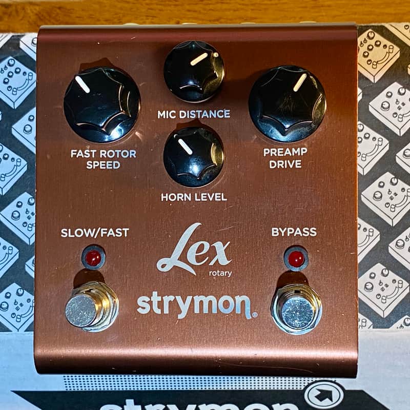 2011 – 2022 Strymon Lex Rotating Speaker Pedal V1 Red