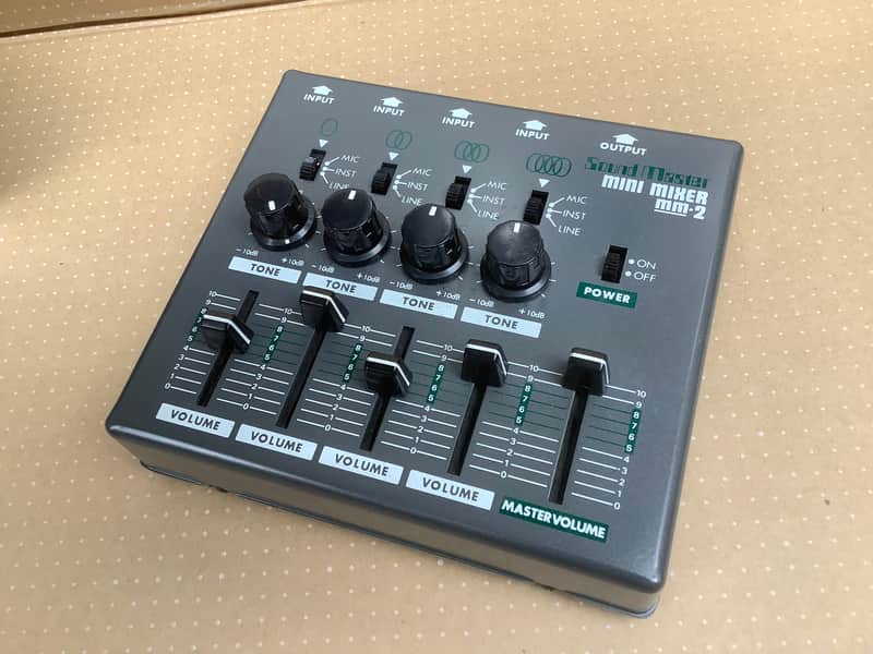 Sound Master MM 2 mini mixer made in Japan Vintage | Reverb