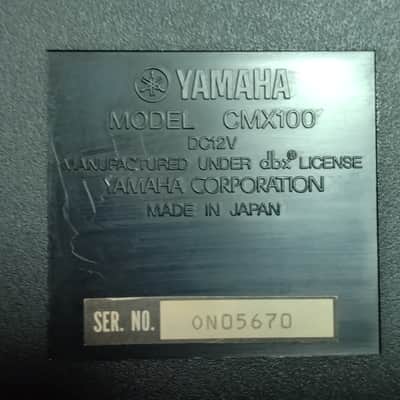 Yamaha CMX-100 4-Track Cassette Tape Recorder 80s | Reverb