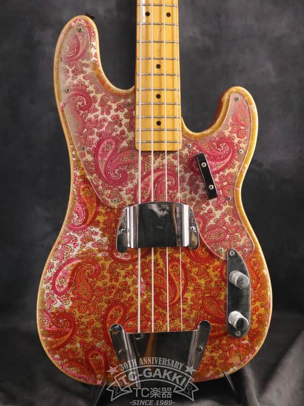 Fender 1968 Telecaster Bass “Paisley Red” image 1