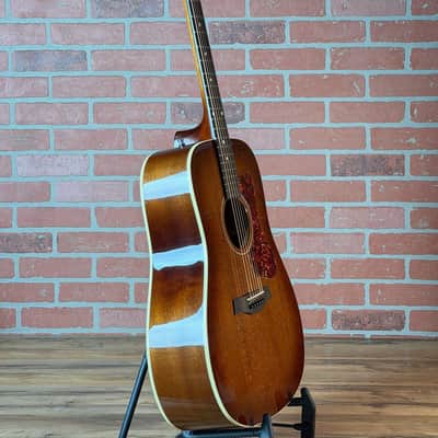 Godin Century Mahogany EQ Acoustic-Electric Guitar - Rustic Burst (with EQ) image 9