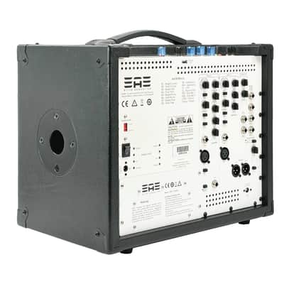 Elite Acoustics EAE A4-58 (Open Box) 120 W Rechargeable Acoustic Amp with Bluetooth and LFP Battery - BLACK image 2