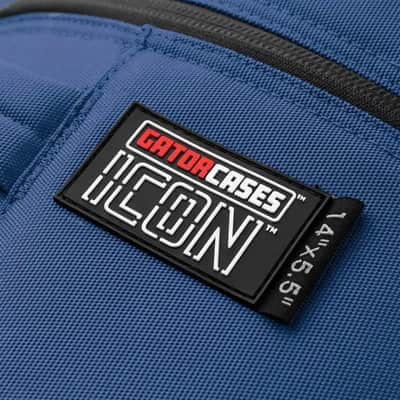 Gator Icon Snare Drum Bag 14x5.5 Navy Blue image 6