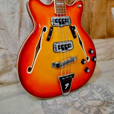 Fender Coronado Bass 1966 - Sunburst image 5