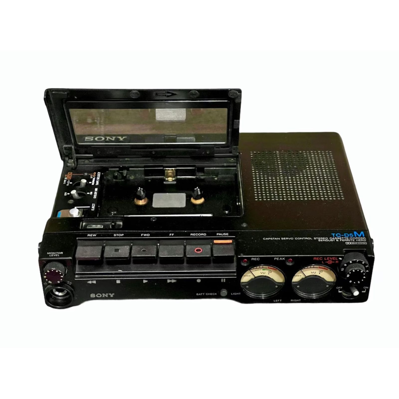 SONY TC-D5M 動作品 SONY TC-D5M - portable audio cassette recorder - NextArchive