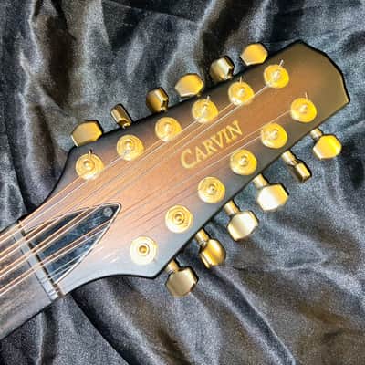 Carvin AC275-12 2000’s - Darkburst Koa Top 12 String Acoustic Electric Guitar image 8