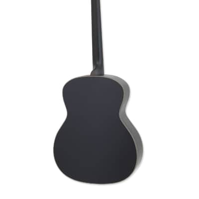 Aria 101 Matte Black OM Orchestra Model, New image 3