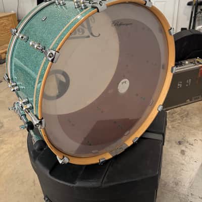 Pearl RFP2614BX/C413 Music City Custom Reference Pure 26x14" Bass Drum 2016 - 2021 - Turquoise Glass image 4