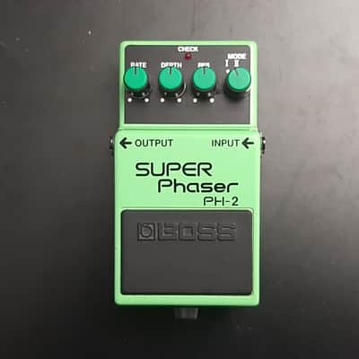 1984 - Made in Japan - Vintage Boss PH-2 Super Phaser (Black Label) 1980s 1984 - 1988 - Green image 3