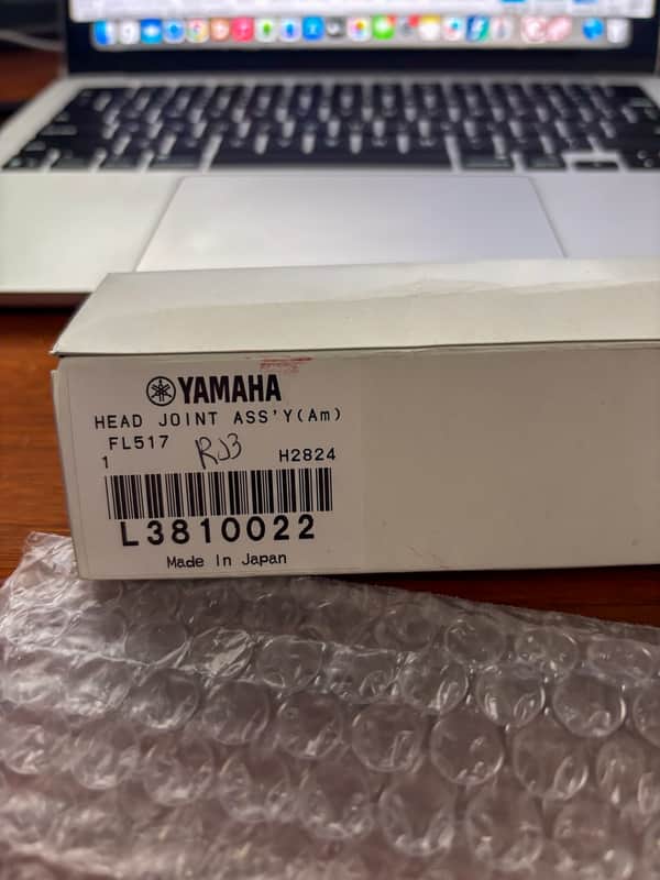 Yamaha Type 'Am' Flute Headjoint Silver 925 image 1