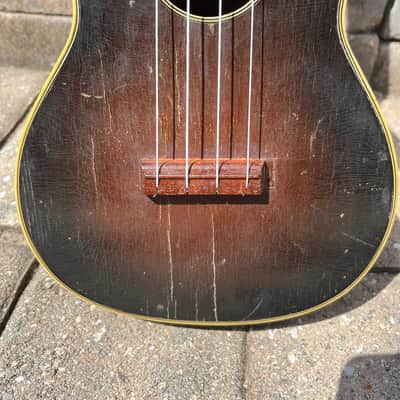 Vintage Johnny Marvin Tenor Ukulele made by Harmony Harmony image 6