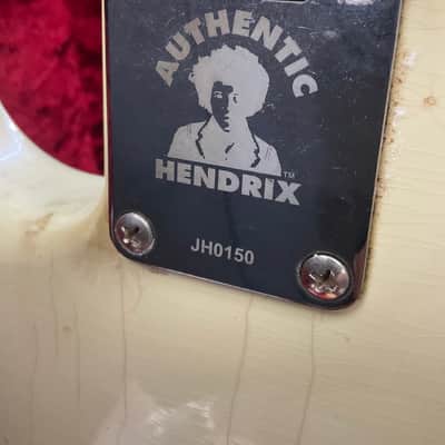 Fender Custom Shop Jimi Hendrix Izabella Signature Stratocaster Relic 2019 - Olympic White image 12