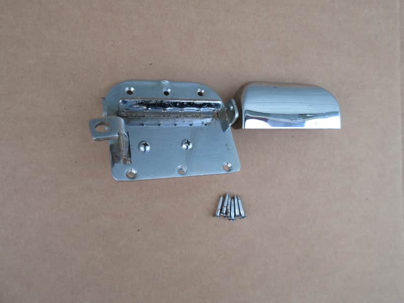 1960s Teisco Marquis Guitar Tremolo Tailpiece W Cover Kay Aria Univox National image 1