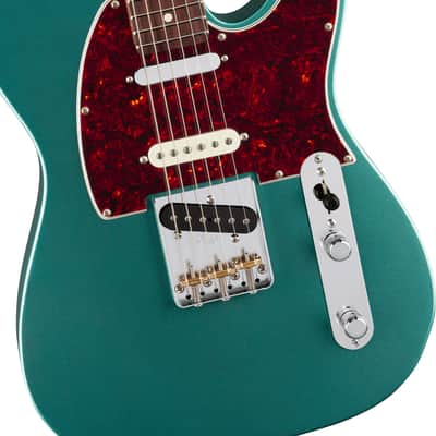 Fender American Professional Classic Hotshot Telecaster Faded Sherwood Green Metallic w/Padded Gig Bag image 3
