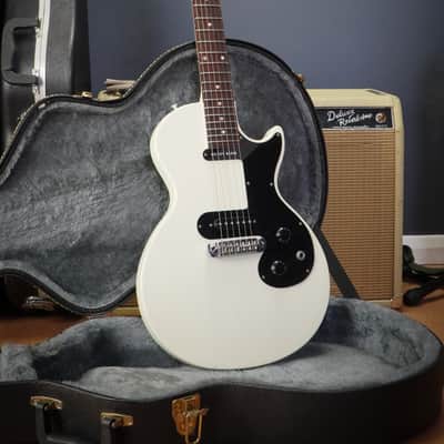 2009 Gibson Melody Les Paul Maker Worn White Nitro Single Cut  w/Hard Case image 4