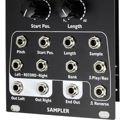 4MS Sampler Eurorack Synth Module, Black image 2