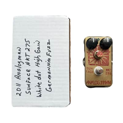 Analogman Sun Face Germanium Fuzz | Reverb