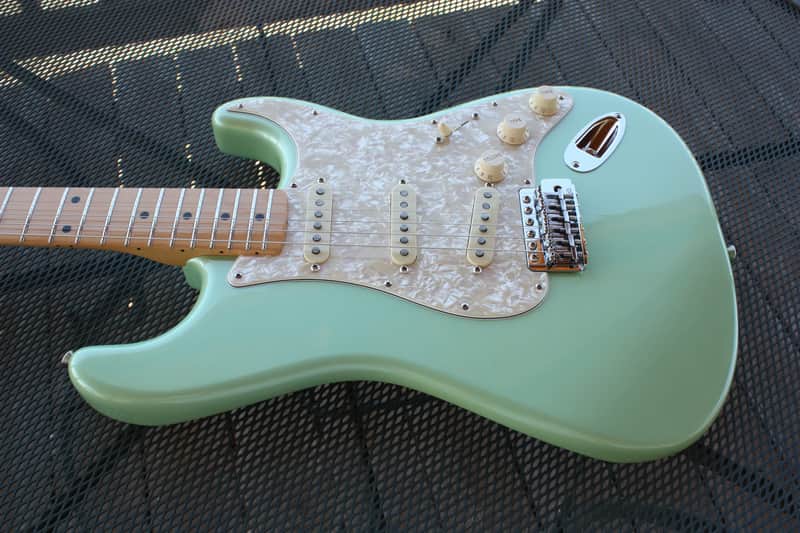 Fender Stratocaster 2018 FSR Sea Foam Pearl Eric Johnson w/ Case image 1