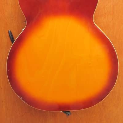 Aria Diamond / Conrad 1202T Hollowbody 1967 Sunburst image 6