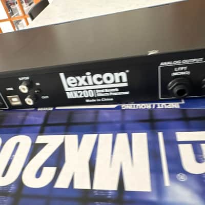 Lexicon MX200 Dual Reverb Effects Processor 2010s - Black image 7