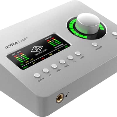 Universal Audio Apollo Solo USB 3.0 Audio Interface 2020 - Present - Light Grey image 1