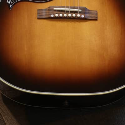 Lefty Minty! 2024 Gibson Hummingbird Dreadnought Acoustic Guitar Dark Sunburst + OHSC image 5