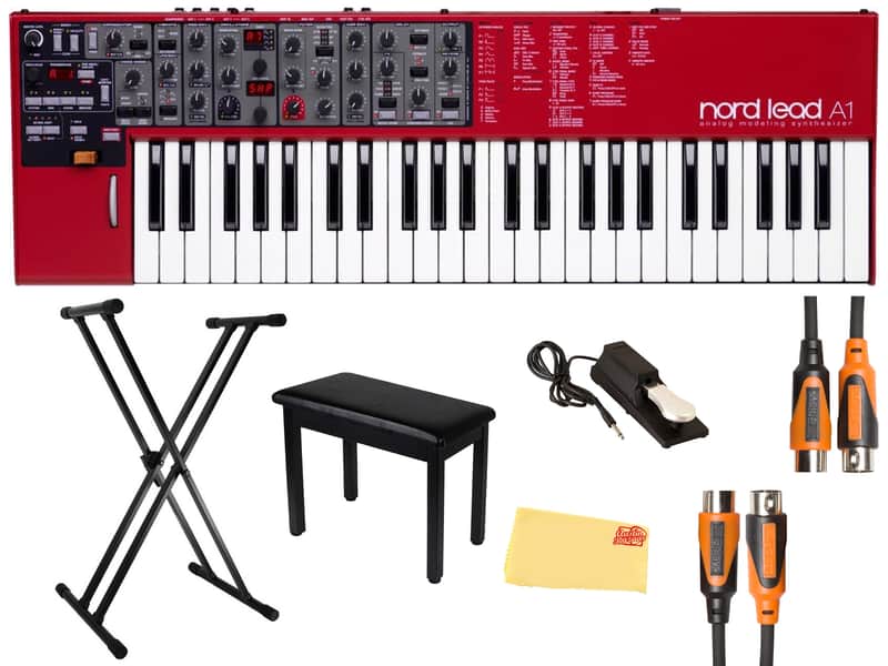 Nord Lead A1 Analog Modeling Synthesizer w/ MIDI Cables image 1