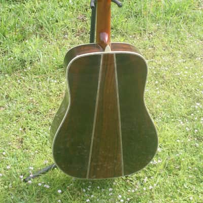 1975 Yairi YW-800G Japan Vintage Grammer Guitar Style - Natural+Yairi Hard Case image 6