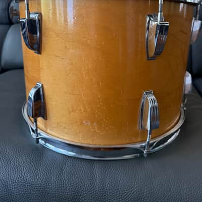 Vintage Ludwig 3ply 14x10 Thermogloss Rack Tom 60's Keystone Badge! image 5