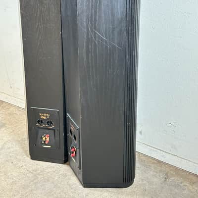 Pair of Vintage Infinity Kappa 7.1 Floor Standing Tower Speakers - Black image 7